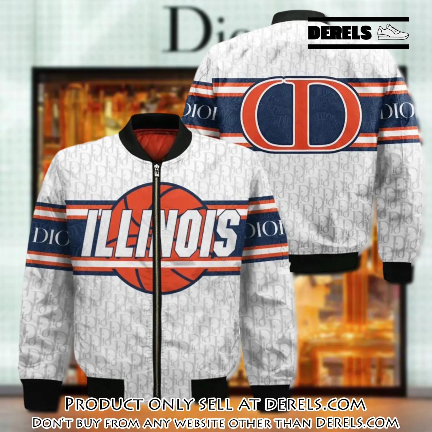 Dior nba illinois jacket luxury clothing clothes outfit for men dr1407025